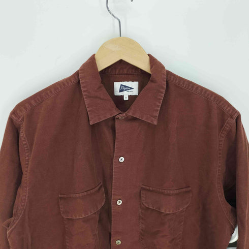 ピルグリム PILGRIM Vincent Longsleeve Shirt  L/S シャツ メンズ import:M